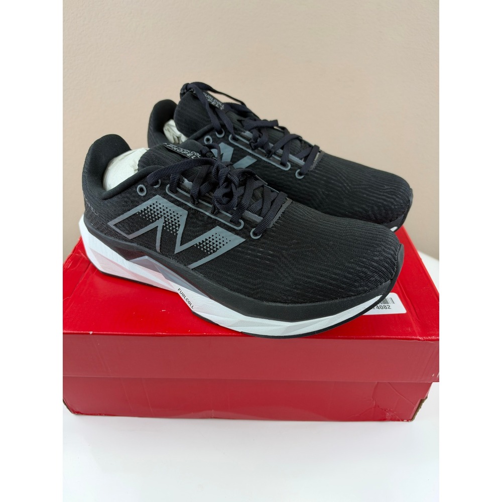 New Balance FuelCell Propel v5 Black Grey Running Shoes WFCPRLB5 Womens 10.5